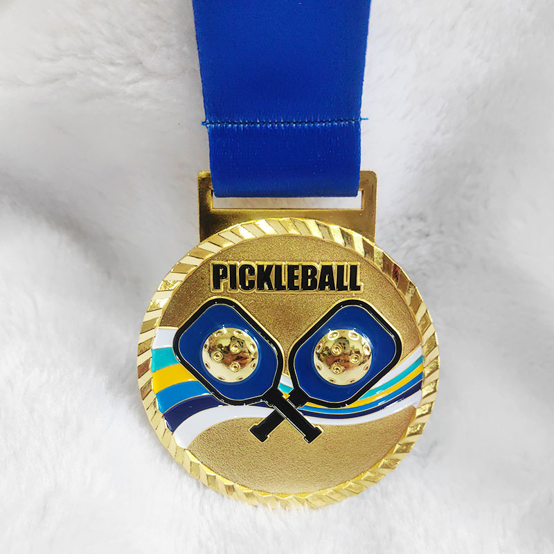 Medalha de ouro Pickleball par - Badminton Championship avaliação e preço