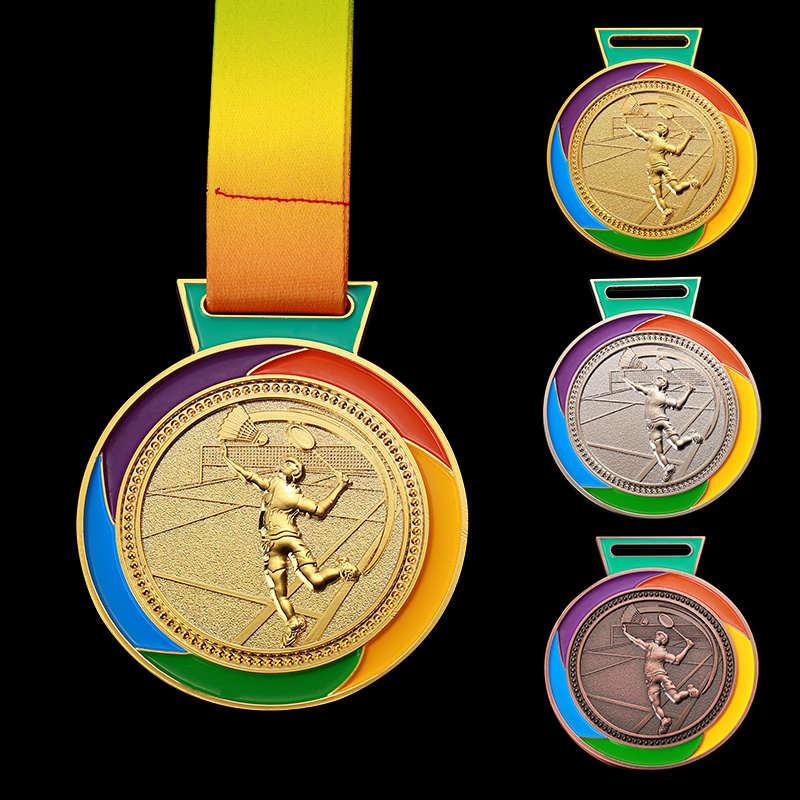 Medalha de badminton universal - Badminton Championship avaliação e preço