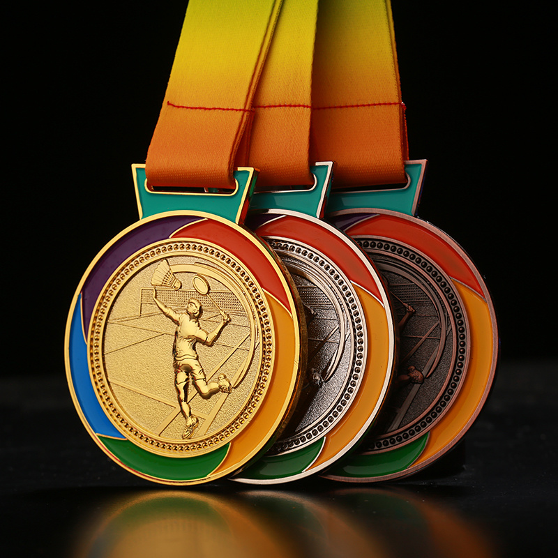 Medalha de badminton universal - Badminton Championship avaliação e preço